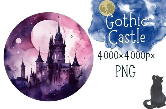 Download Pink Gothic Castle Gothic Fantasy World - Premium Resources